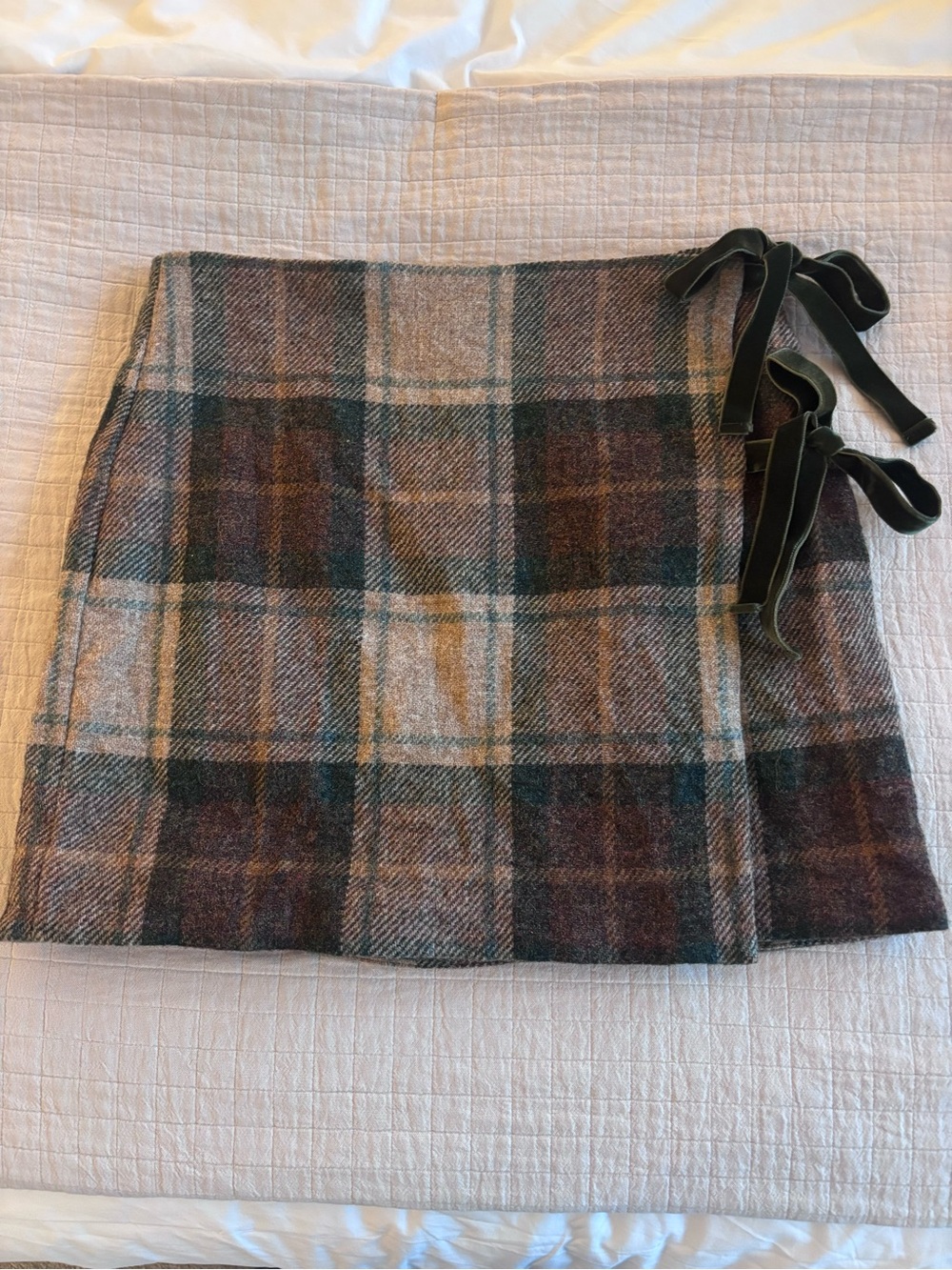 EUC Sézane Opaline Skirt in Carlisle Check Size 4/36